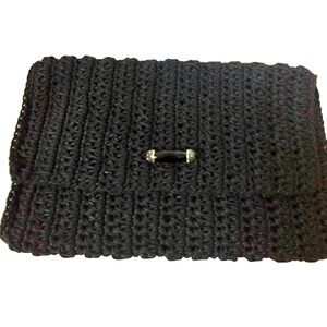 Crochet Hand made Clutch or Crossbody Bag